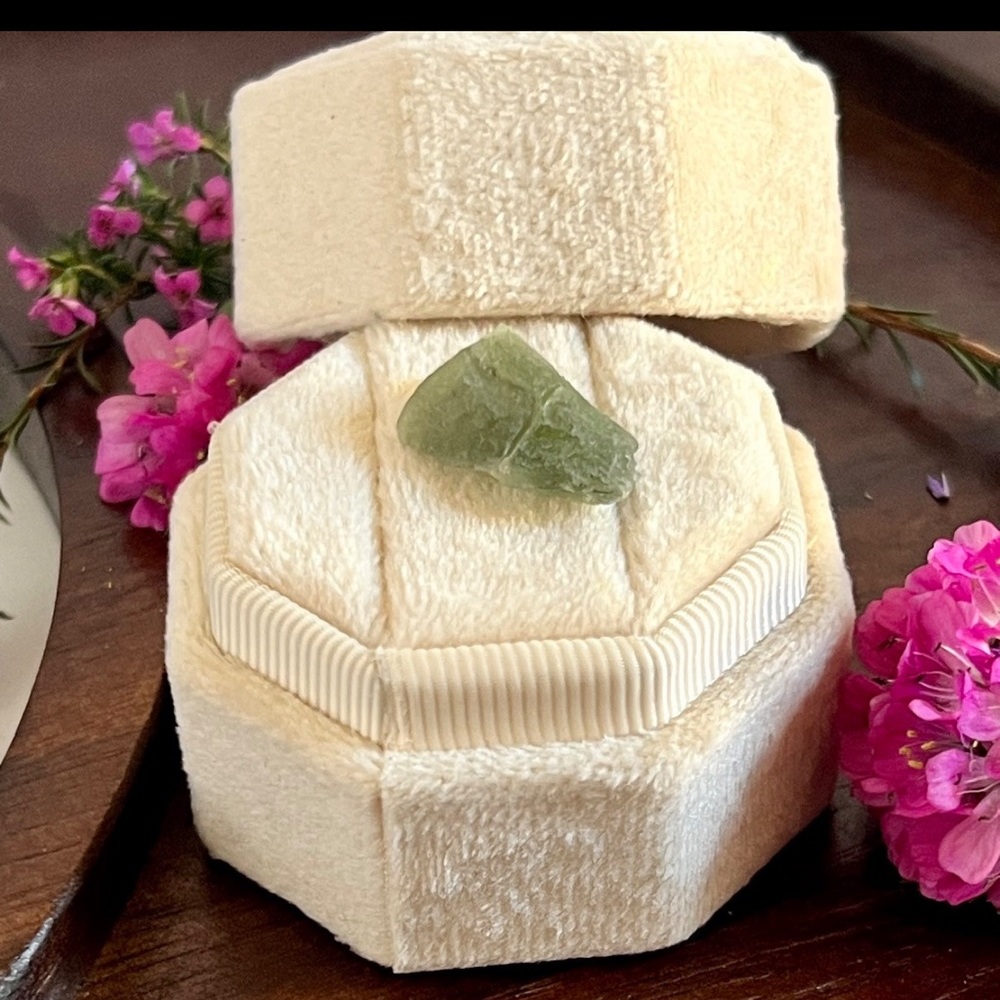 ✨ Genuine Angel Chime Moldavite | Authentic Rough Crystal | 0.91g